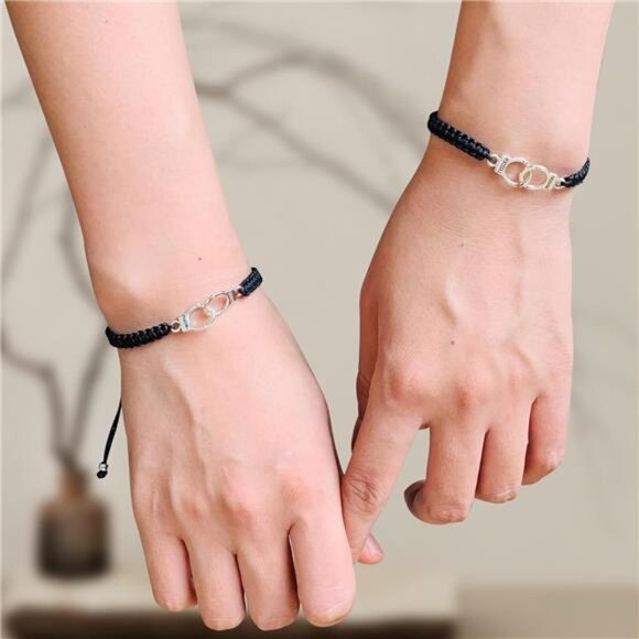 Bracelets Couples Bracelets for 2 Matching Yin Yang over Bracelet Jewelry - Picture 2 of 9